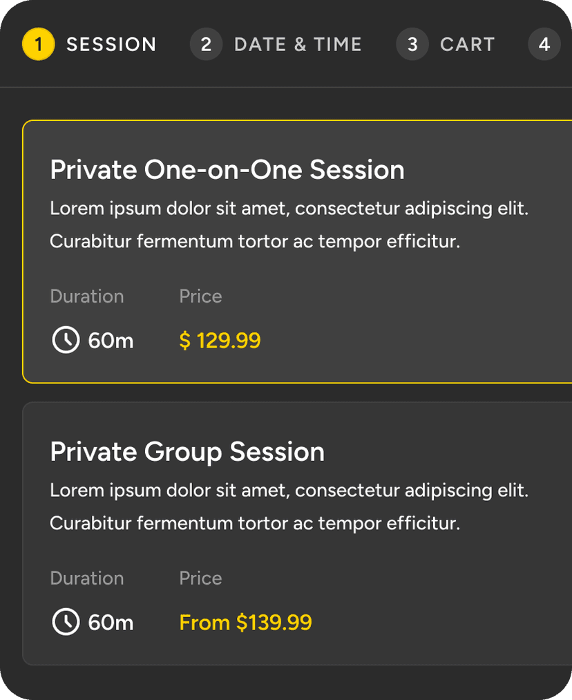 Service selection made easy